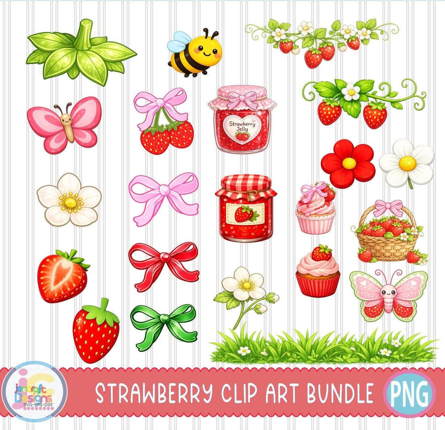 strawberry-doodle-alphabet-png-bundle-berry-letter-set