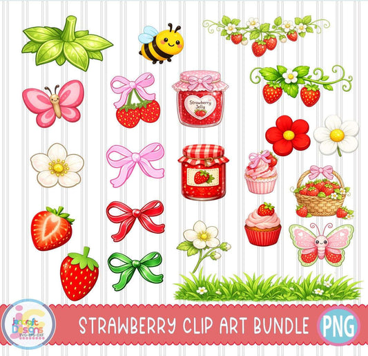 strawberry-doodle-alphabet-png-bundle-berry-letter-set