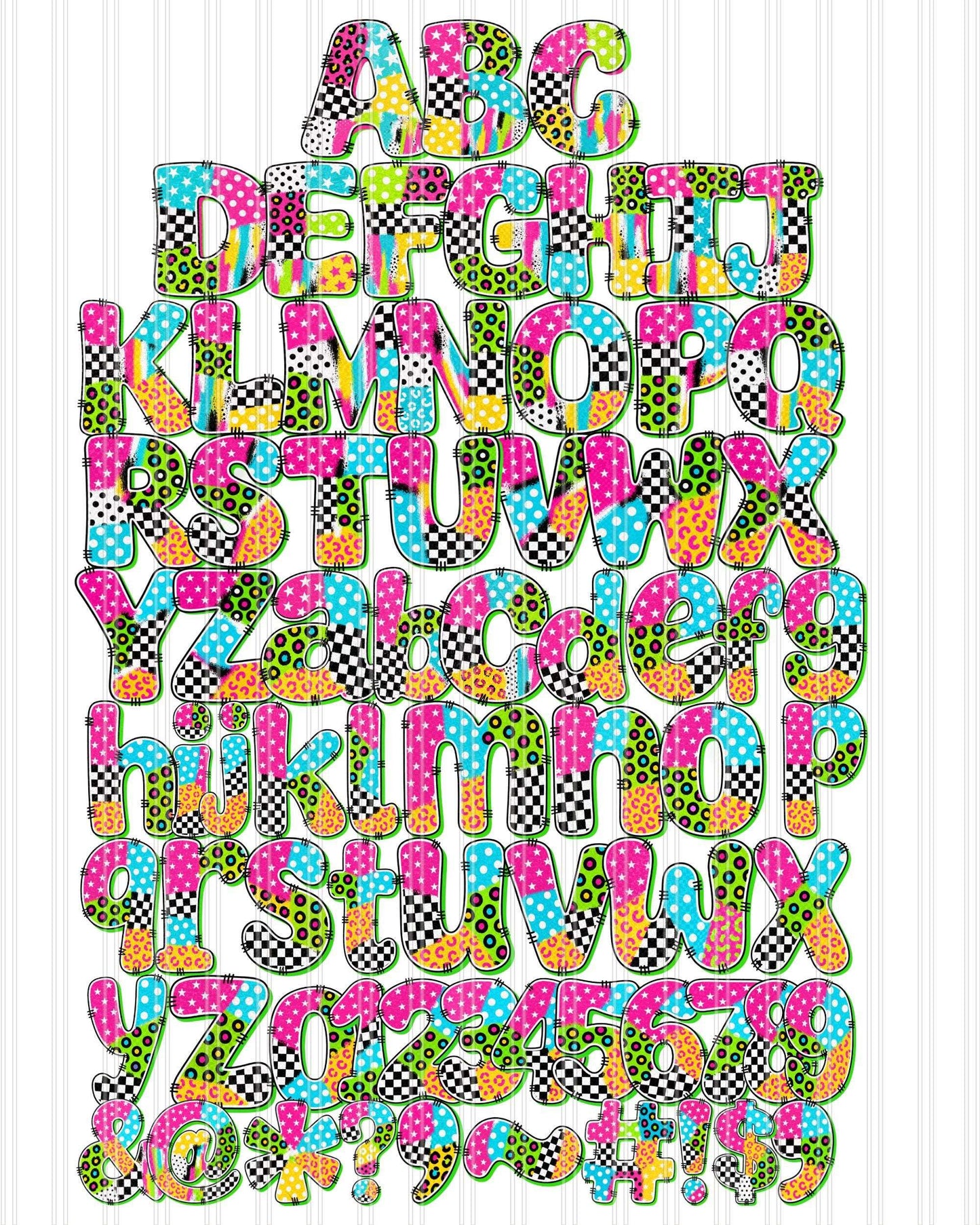 retro-doodle-alphabet-png-bundle-hand-drawn-letters
