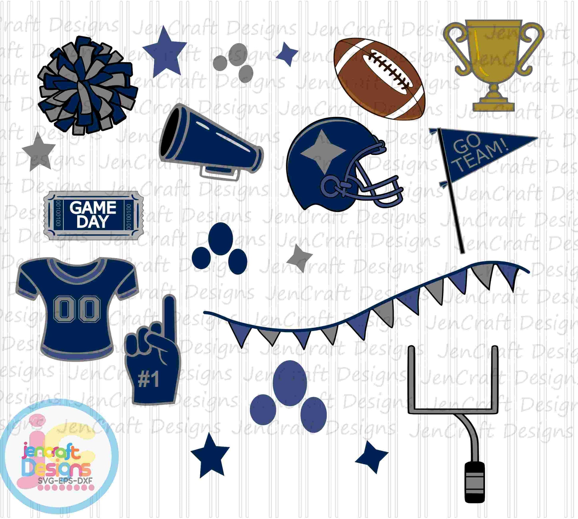 football-blue-grey-faux-applique-doodle-letters-alphabet-bundle-png-hand-drawn-alpha-pack-digital-download-sublimation-digital-design-png
