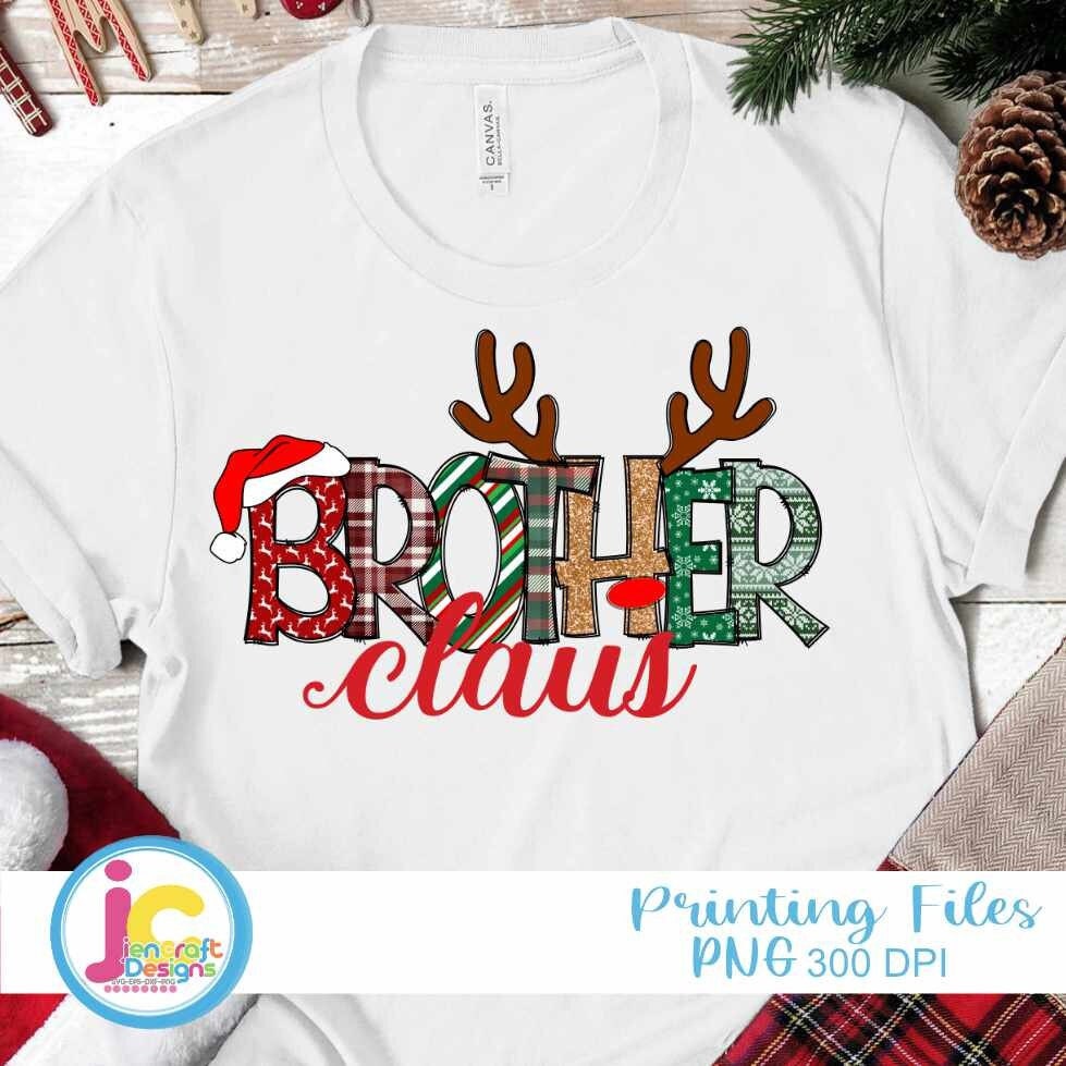 Christmas Png | Brother Claus Png Sublimation File