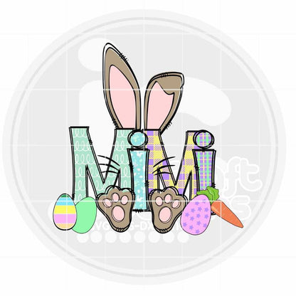 Easter Png | Mimi Bunny PNG Sublimation File