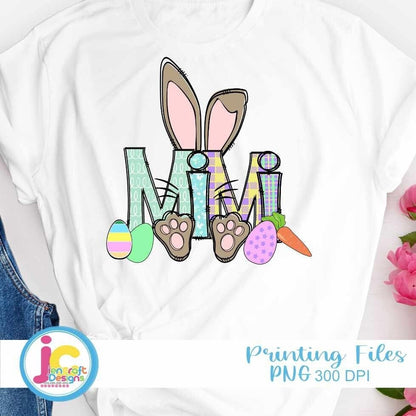 Easter Png | Mimi Bunny PNG Sublimation File