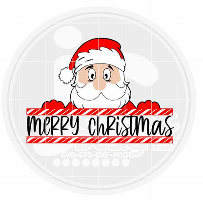 merry-christmas-peeping-santa-svg-eps-png-dxf-digital-download-silhouette-cricut-vector-clip-art-graphics-sublimation