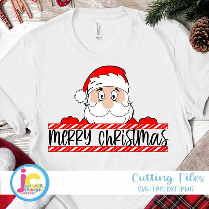 merry-christmas-peeping-santa-svg-eps-png-dxf-digital-download-silhouette-cricut-vector-clip-art-graphics-sublimation