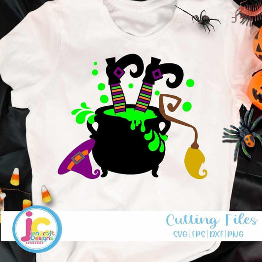 Halloween Svg | Witch Cauldron SVG DXF PNG EPS