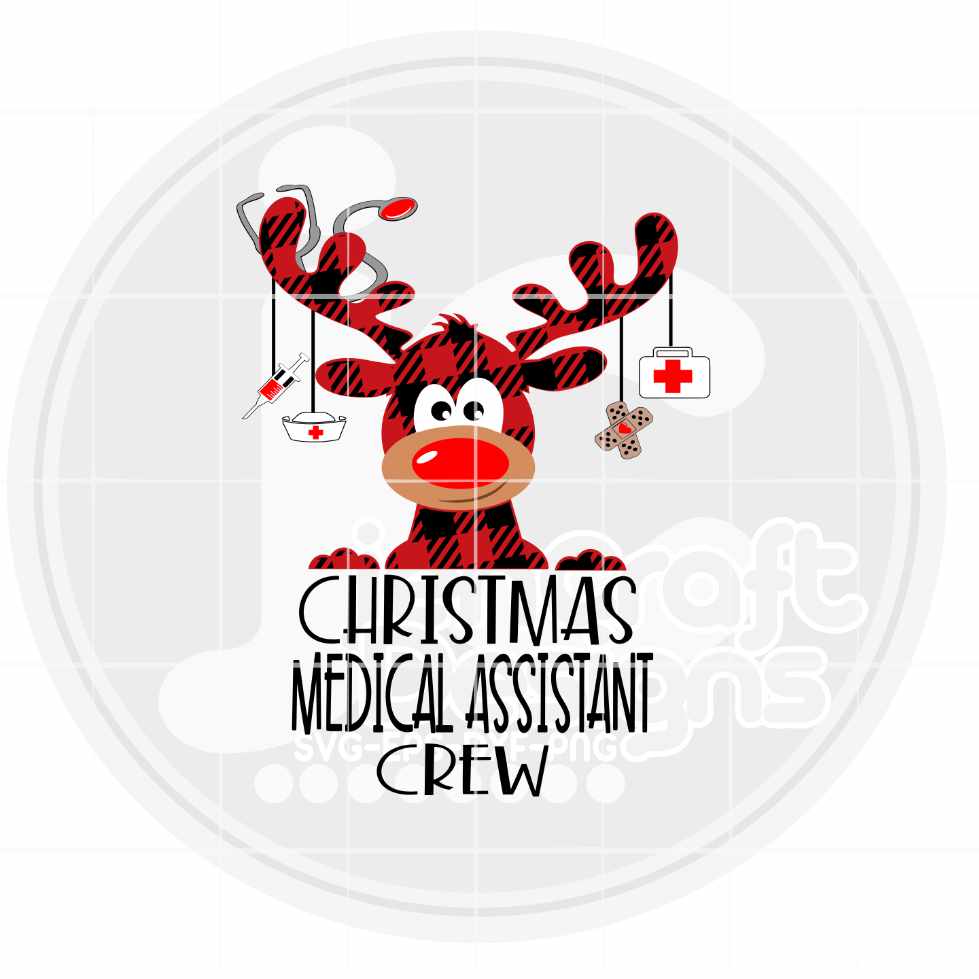 Christmas Svg | Medical Assistant Crew SVG EPS DXF PNG