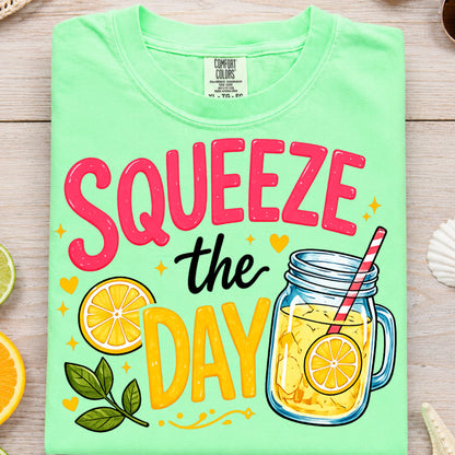 Squeeze the Day PNG | Lemonade Summer Sublimation Design