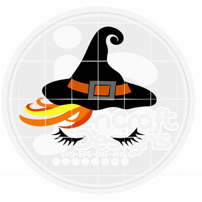 Halloween Svg | Unicorn Witch SVG DXF PNG EPS
