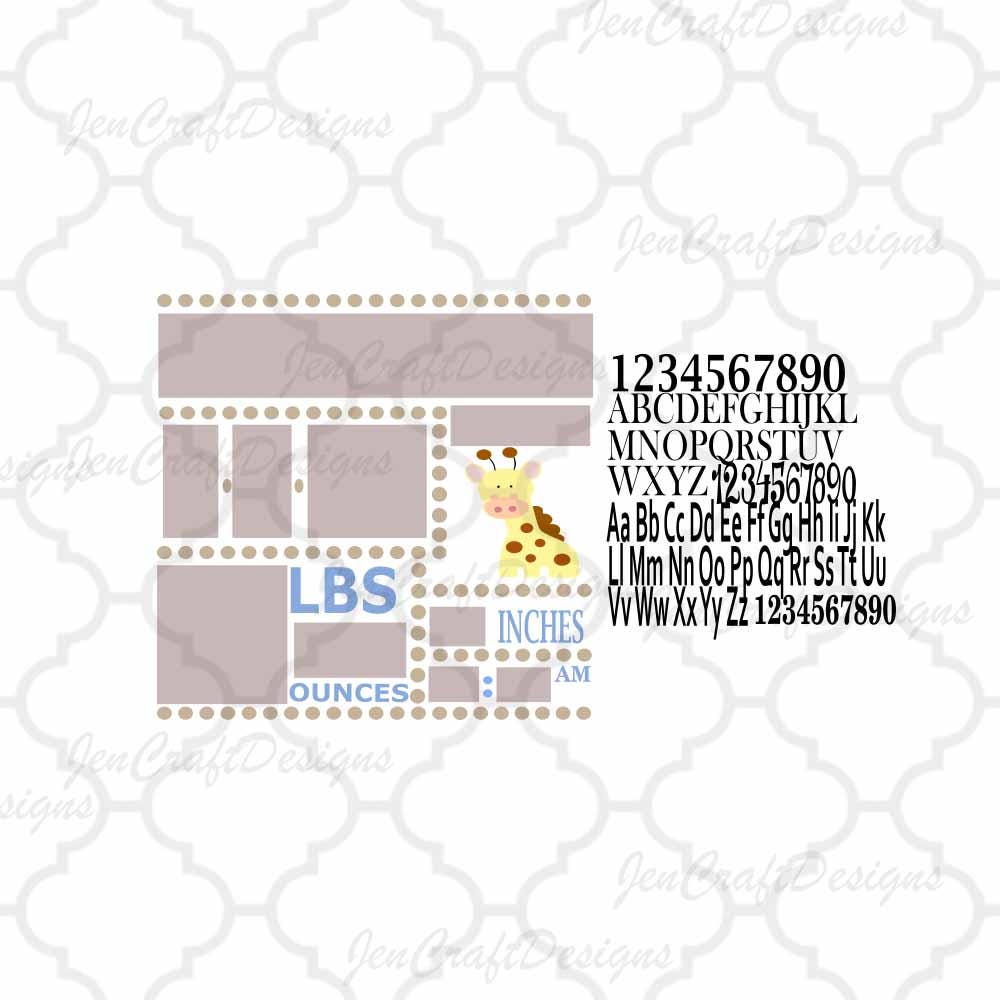 boy-baby-birth-announcement-svg-eps-dxf-cut-file-set-with-fonts-and-letters-cricut-design-space-silhouette-digital-cut-files-sibling