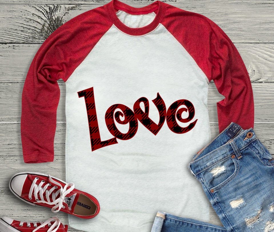 Plaid Love Heart SVG, EPS, DXF and PNG - JenCraft Designs