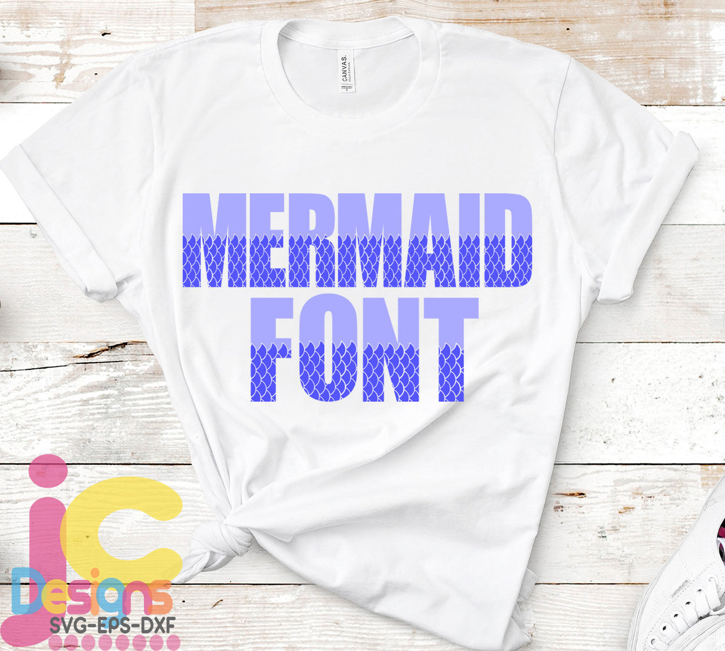 Mermaid AlphaBet, Ocean Theme Birthday SVG EPS DXF PNG