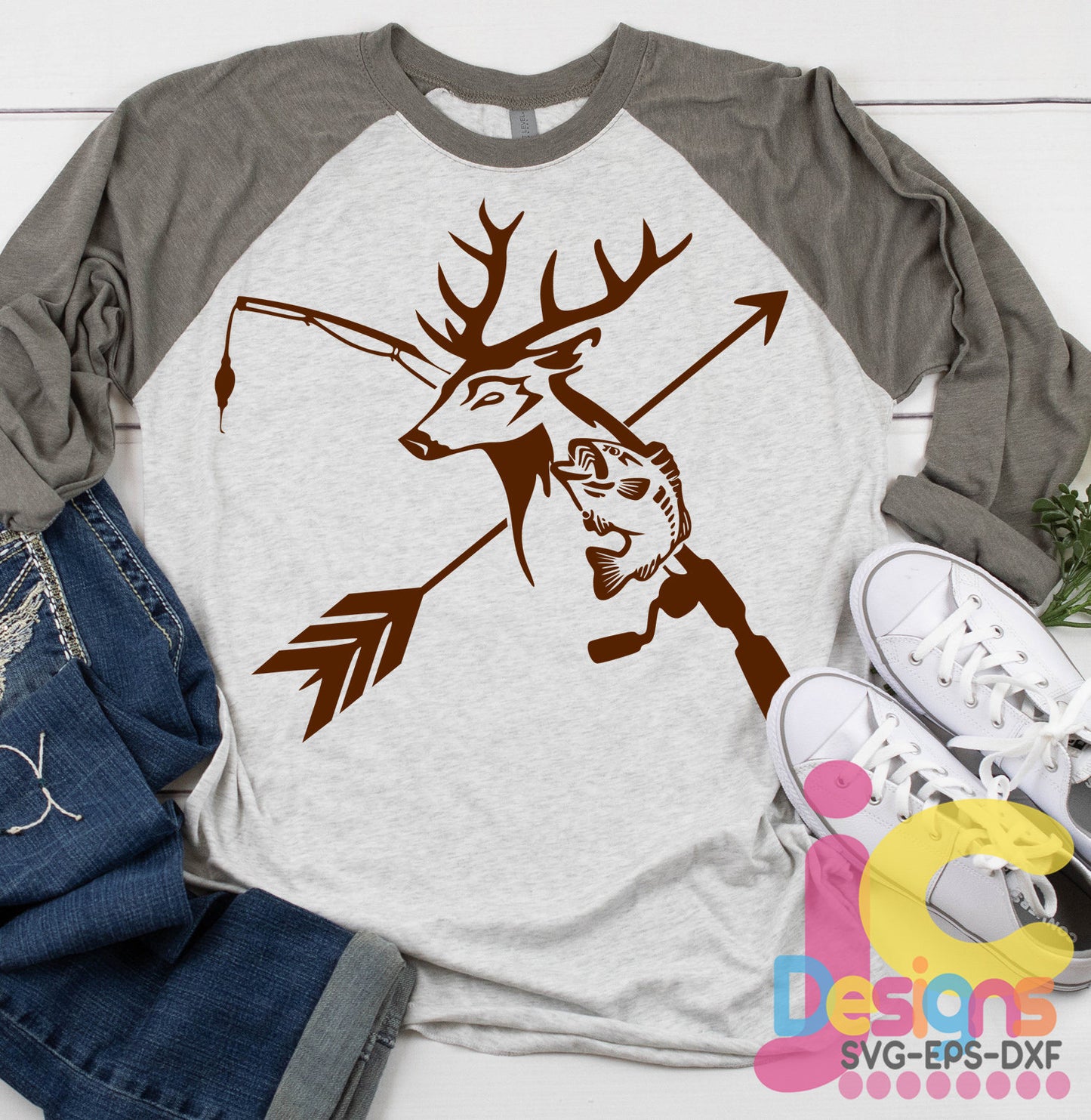 Fishing Hunting Svg