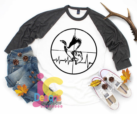 Hunter Fishing Duck Hunting Svg