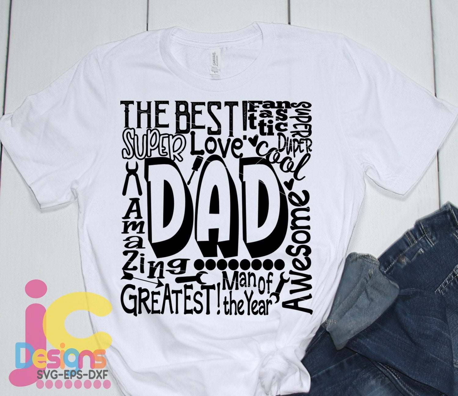 Dad Svg, Typography Word Art SVG EPS DXF PNG