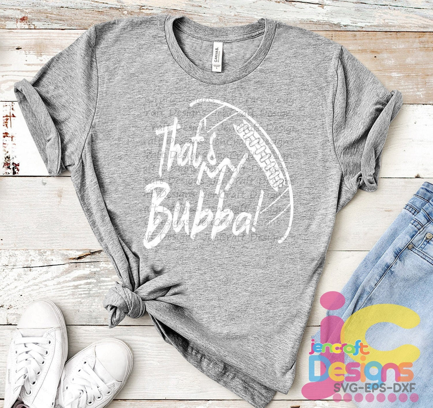 Football SVG, That's my Bubba Biggest Fan svg, Brother Biggest Fan shirt design Football cut file, sis, sister svg, Eps, Dxf, Png Cricut - JenCraft Designs