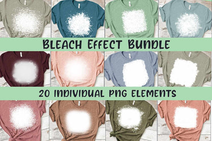 Bleach Effect Png, Mockup Elements Png