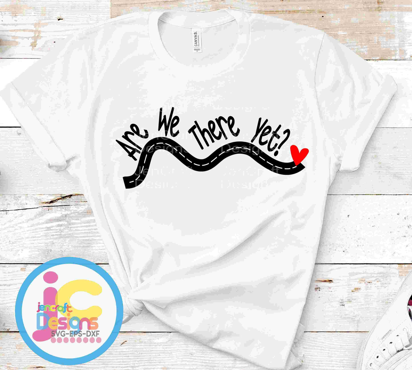 Are we there yet Trip Svg Eps Dxf Png Cut File - JenCraft Designs